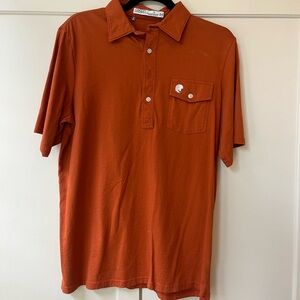 Criquet Burnt Orange Men’s Polo